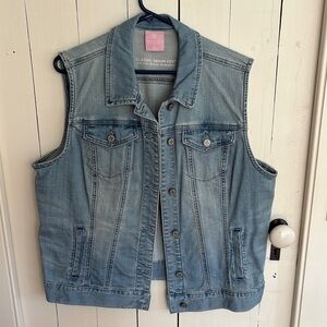 Laurie Felt Light Blue Denim Vest